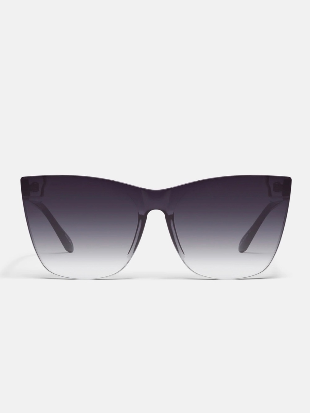 QUAY Come Thru sunglasses - Black gradient